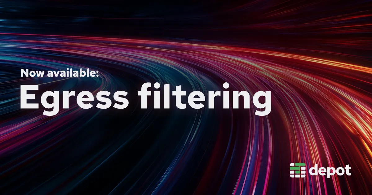Now available: Egress filtering for GitHub Actions Runners banner