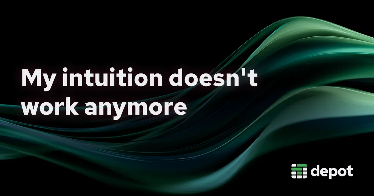 My intuition doesn't work anymore banner