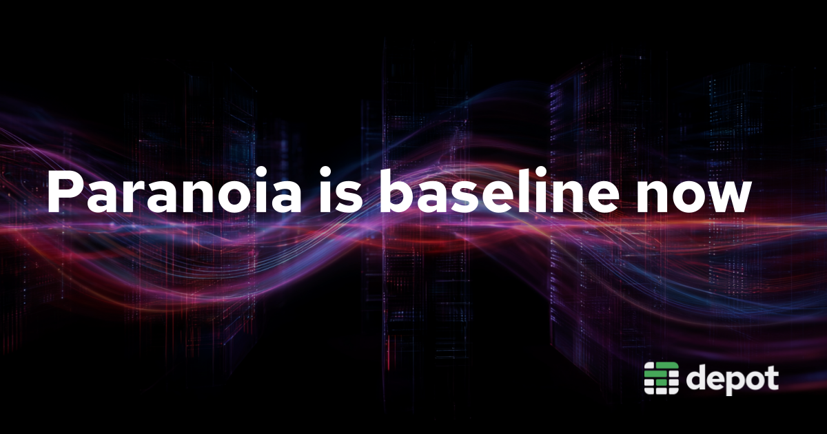 Paranoia is baseline now: Security in the AI era banner