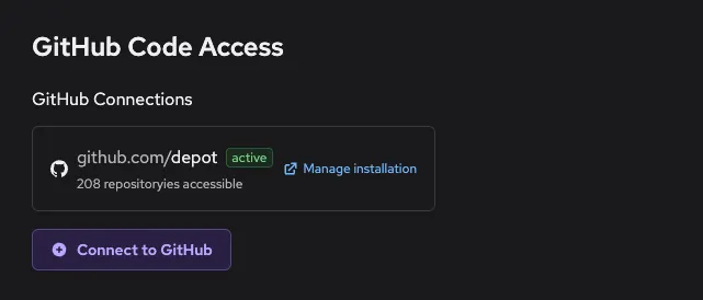 Install Depot Code app